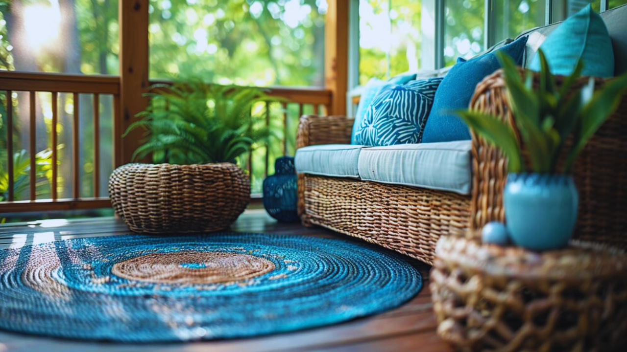 Beautiful Boho-Style Sitting Area