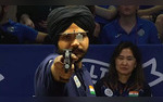 SSINGH30 Olympic Winner Sarabjot Singh Reveals Reason Behind Hidden Message On Pistol