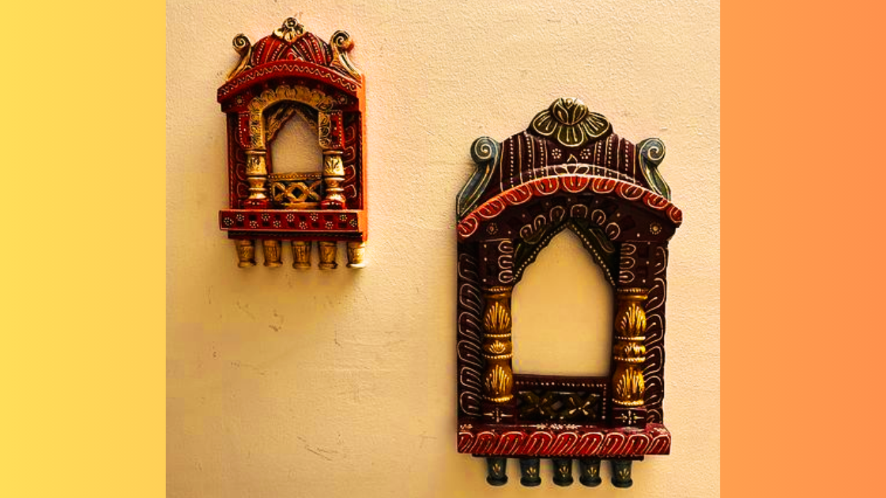 Indian Jharoka Wall Decor for Your Living Room