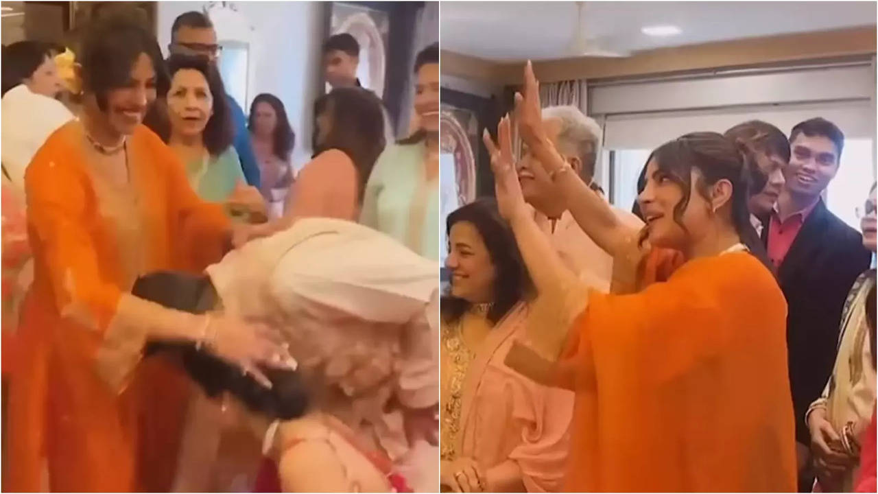 Priyanka Chopra Blessed Brother Siddharth, Fiancée Neelam Upadhyaya, Dances At Their Engagement Ceremony