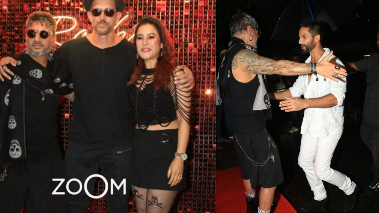 Hrithik Roshan, Shahid Kapoor And More Attend Hairstylist Aalim Hakim's Birthday Bash