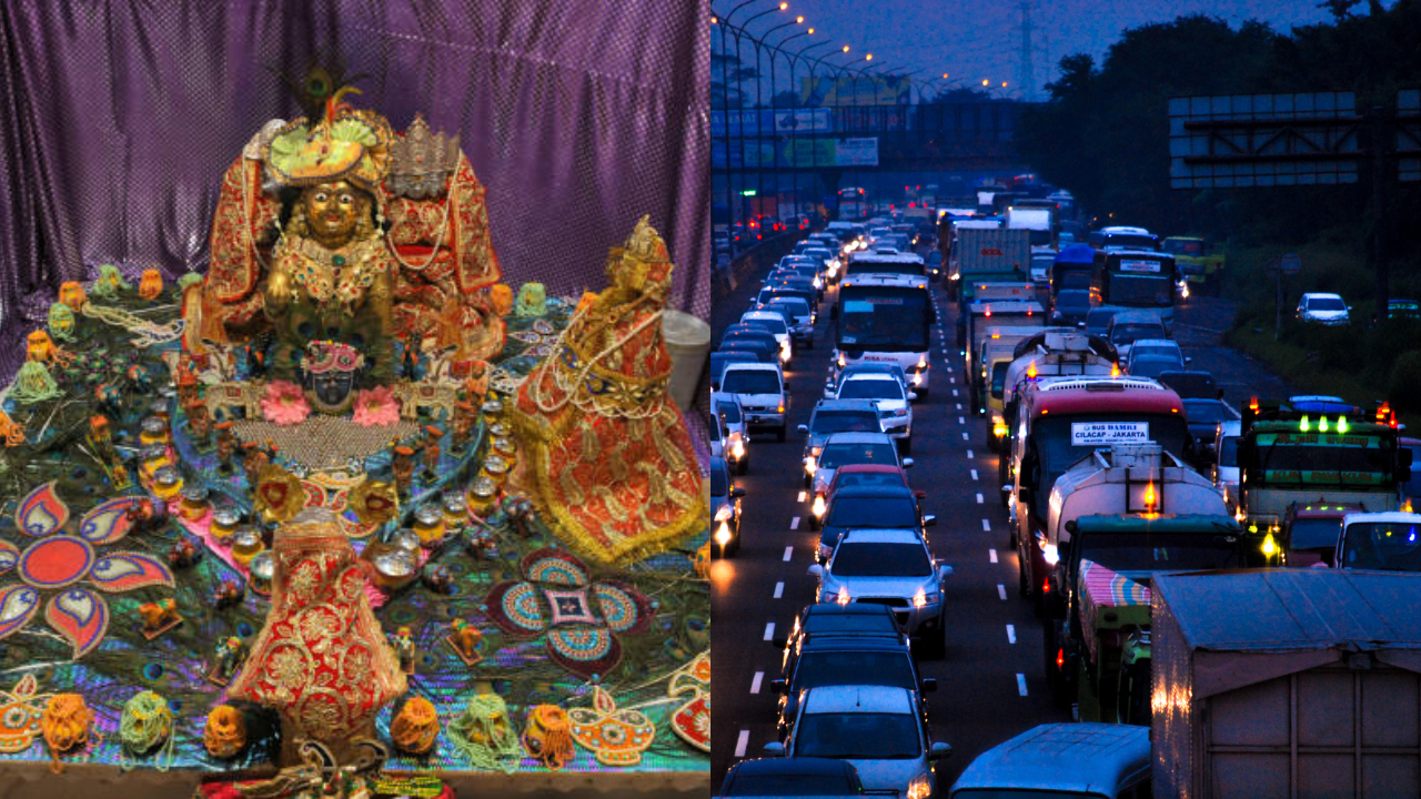 Traffic Advisory for Shri Krishna Janmashtami Celebrations in Delhi on 26th August