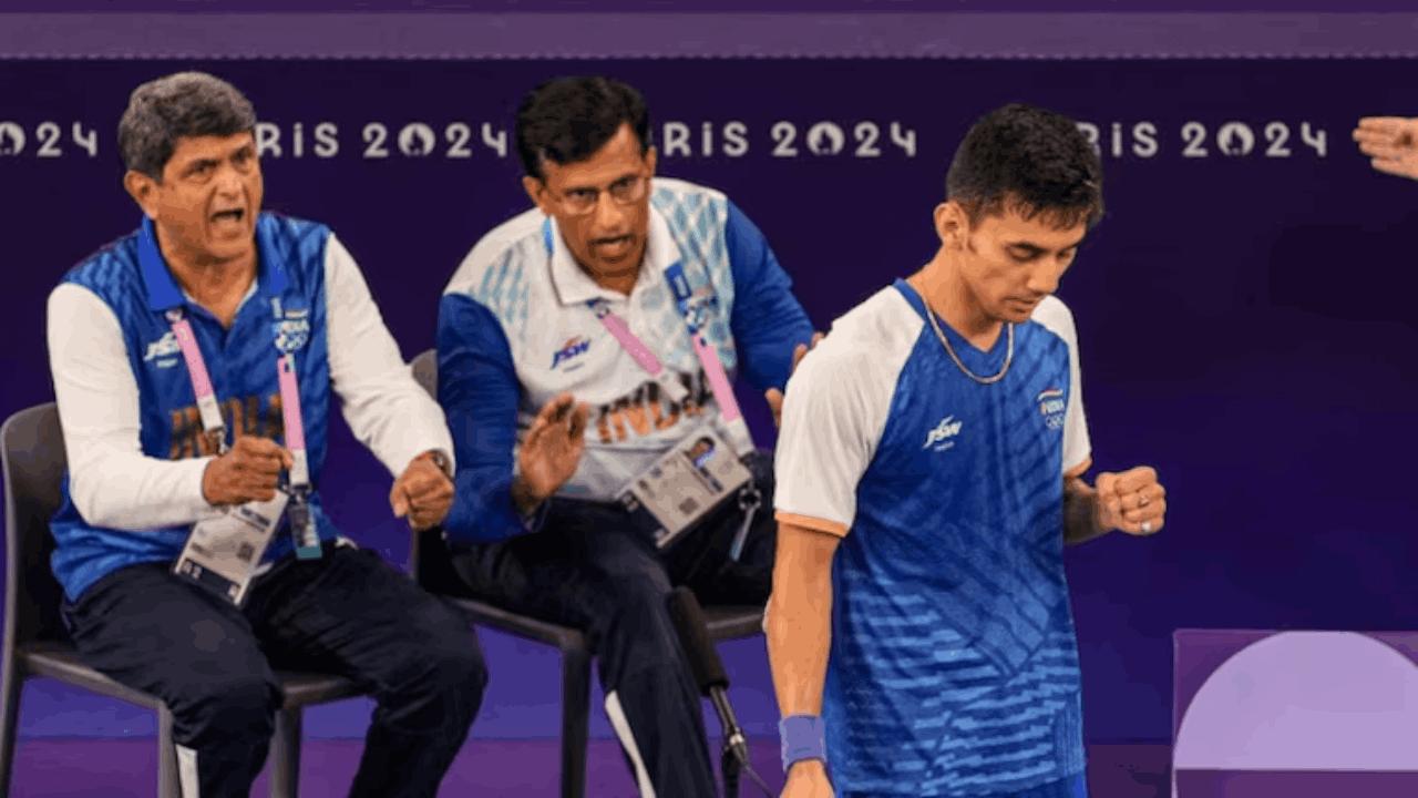 Lakshya Sen Prakash Padukone PTI