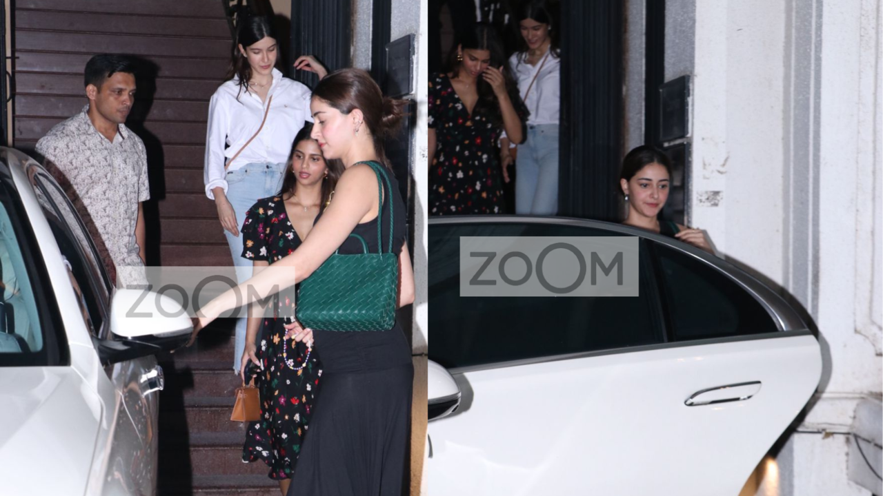 Your paragraph Ananya Pandey, Suhana Khan, Shanaya Kapoor Spotted On An All-Girls Date Night. THIS Actor Makes A Surprise Appearance