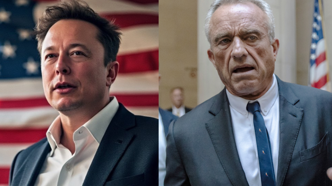 Elon Musk and Robert F. Kennedy Jr