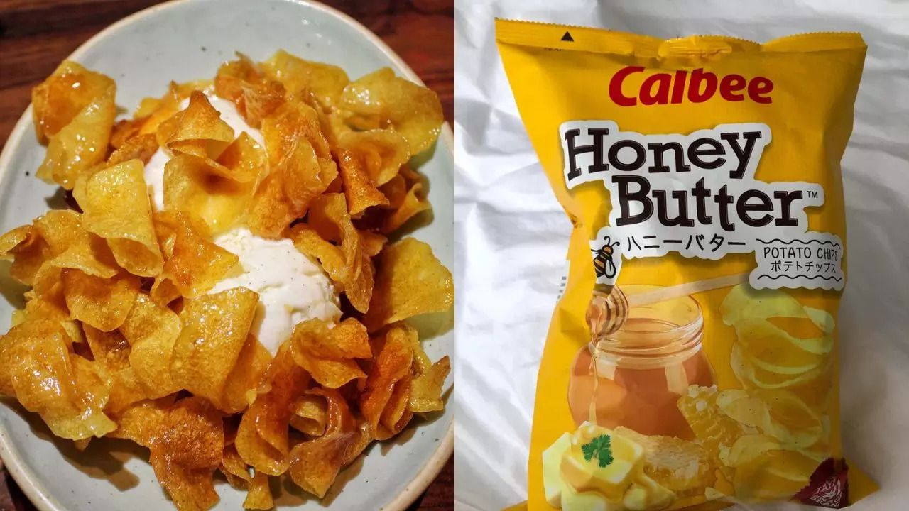 Korean Food Trend: Korean Honey Butter Chips and Ice Cream, the Viral Trend of a Sweet Salty “Danjjan” Mixture