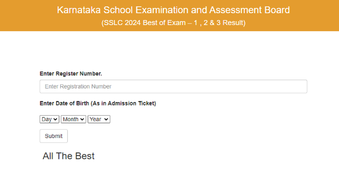 Karnataka Class 10th Final Results Released on karresults.nic.in