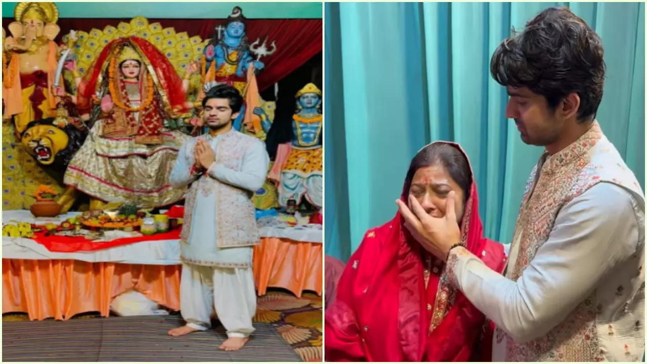 Abhishek Kumar’s Mother Gets Emotional While Celebrating Son’s Birthday At Mata Ka Jagrata - Watch