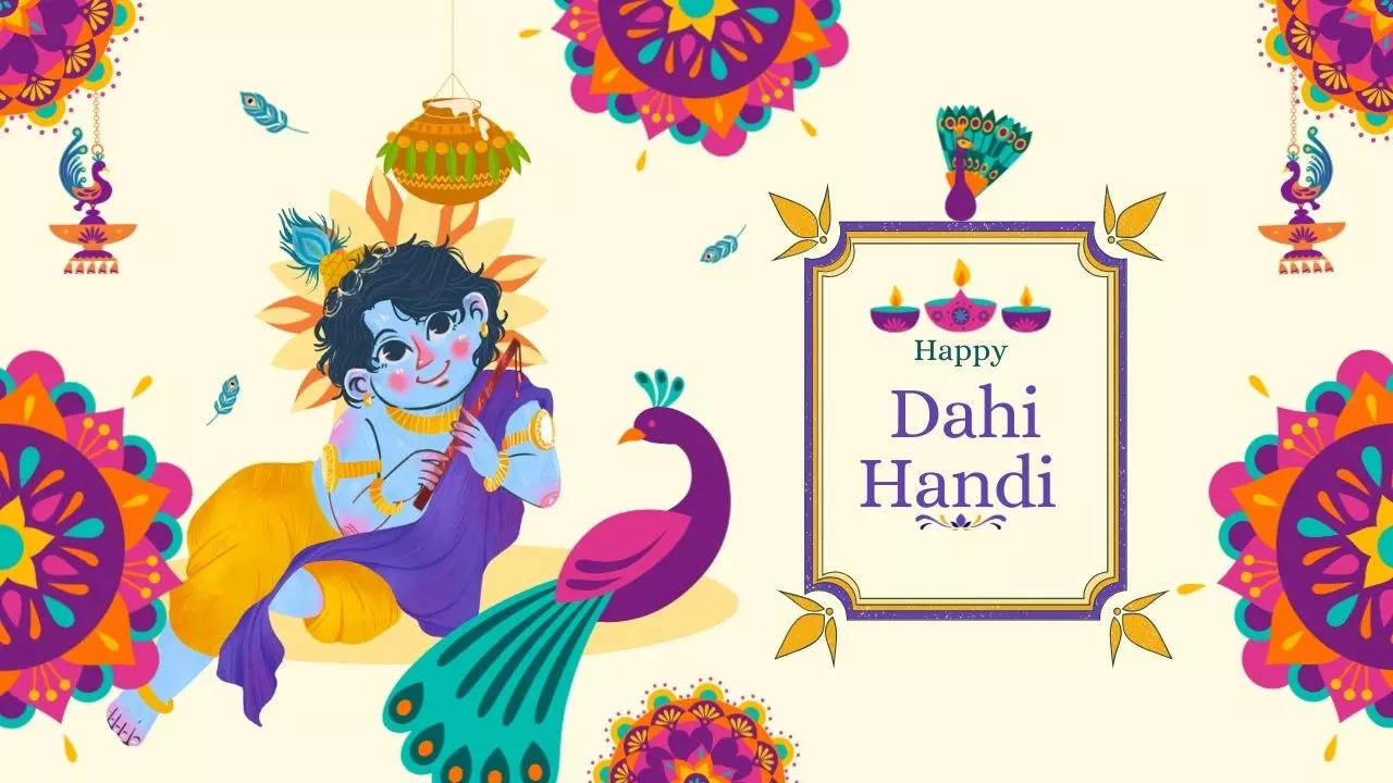 Happy Dahi Handi 2024 Wishes Images