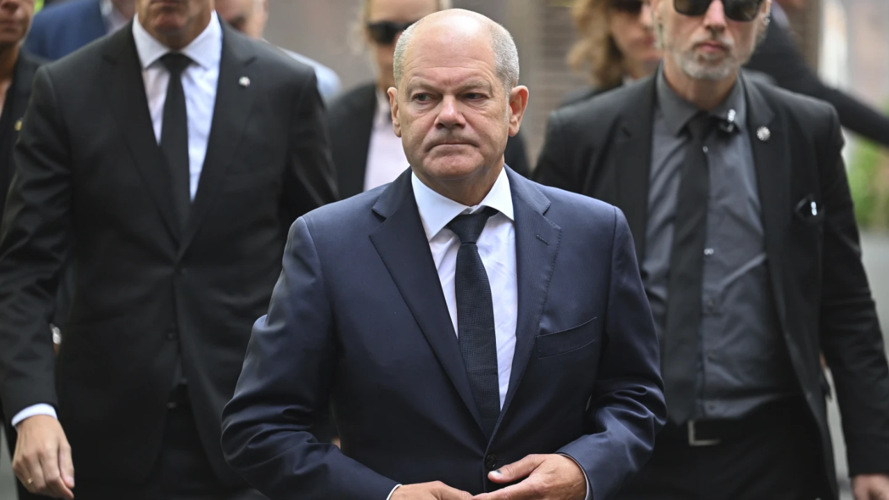 German Chancellor Olaf Scholz