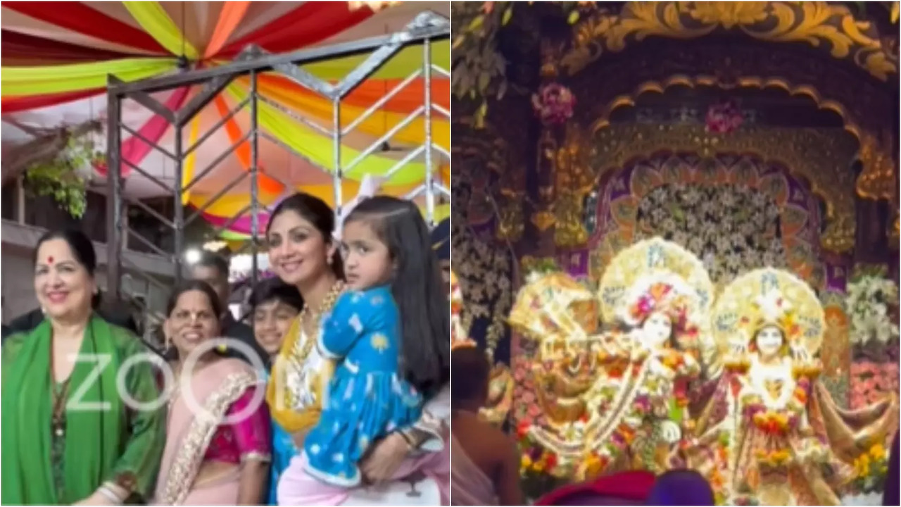 Janmashtami 2024: Shilpa Shetty Seeks Lord Krishna's Blessings With Family At ISKCON Temple