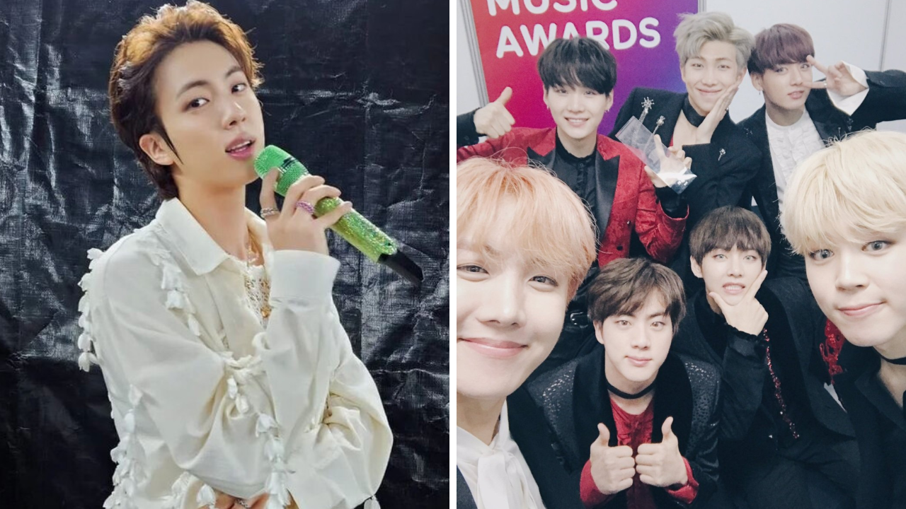 Jin Reveals Crying Uncontrollably After BTS Won First Daesang, Wants To ...