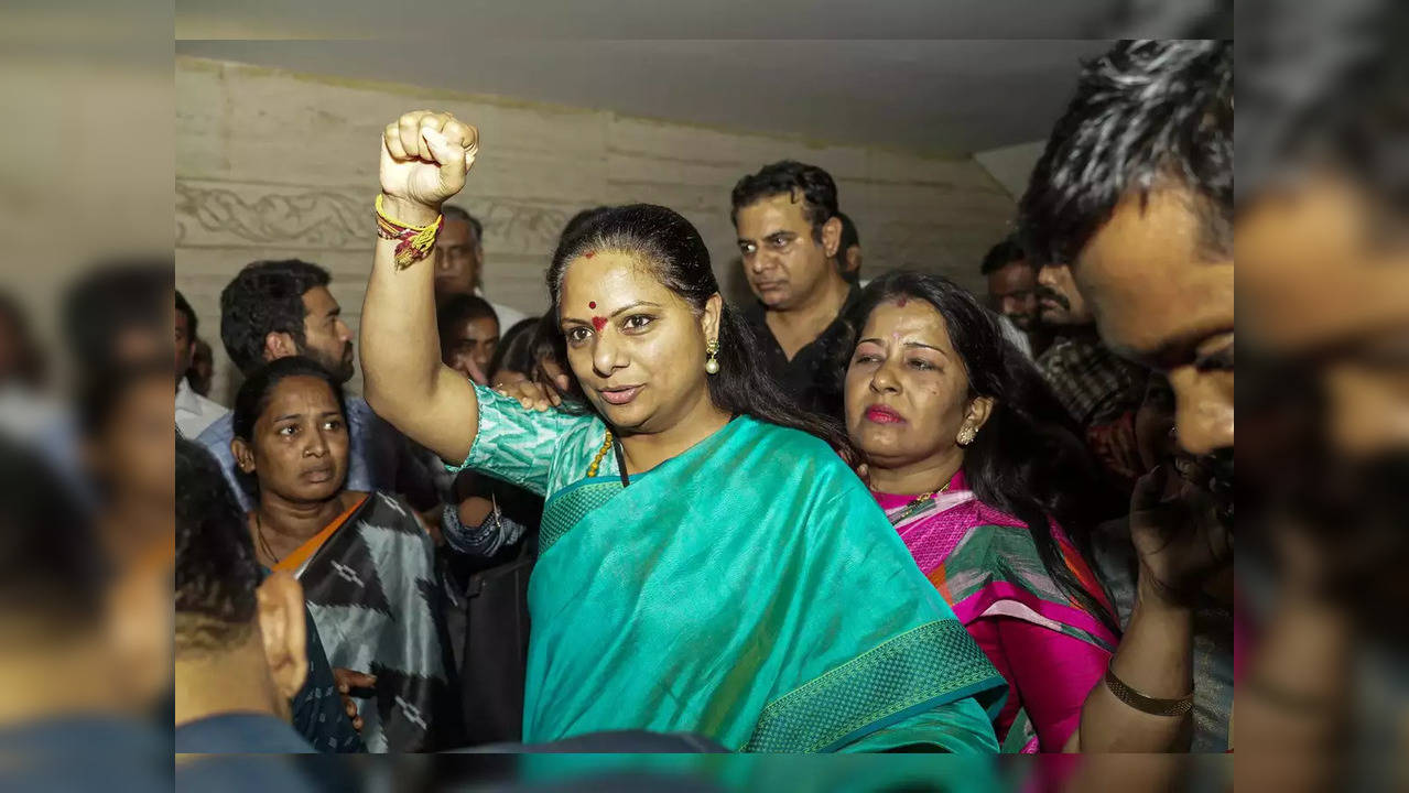 Breaking News Highlights BRS Leader K Kavitha Steps Out Of Tihar Jail