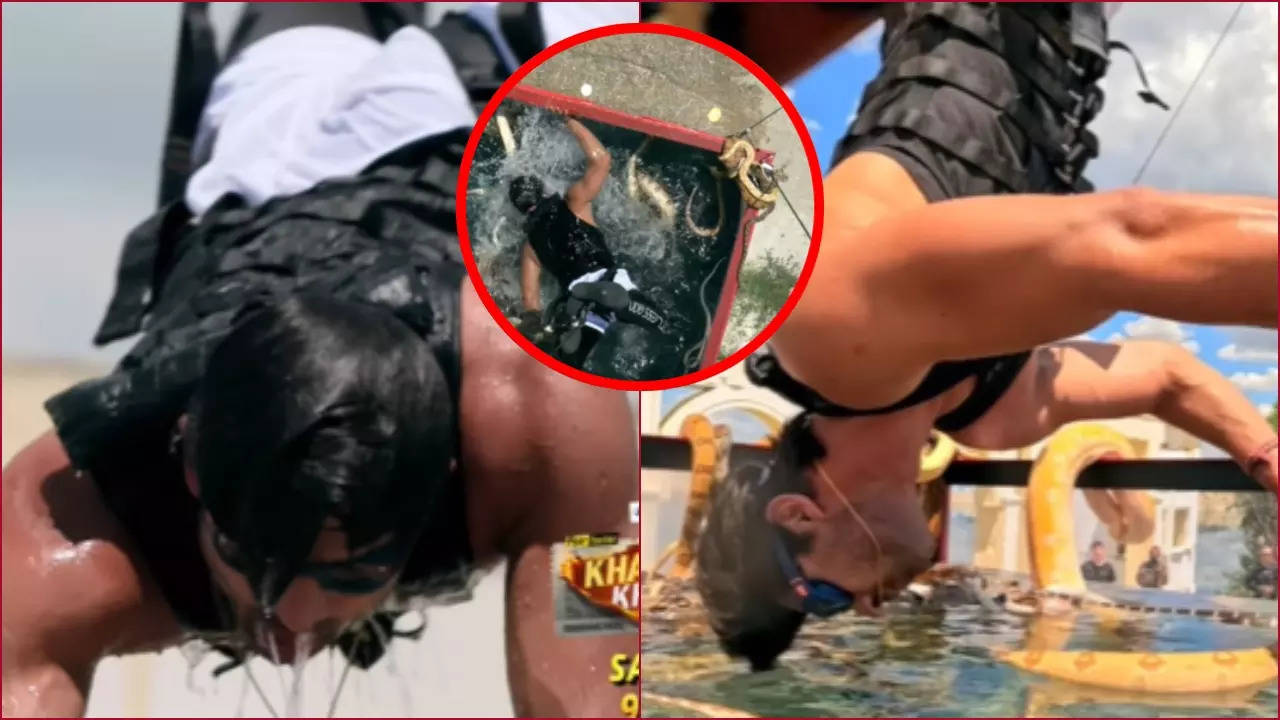 KKK 14: Abhishek Kumar FAINTS During Water Stunt With Snakes - Watch