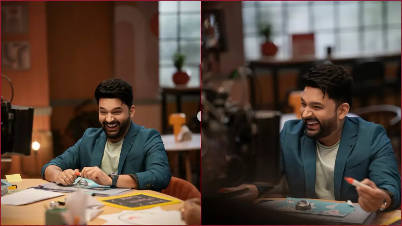 Kapil Sharma Drops BTS Pics From The Great Indian Kapil Show 2 Set, Internet Is All Hearts