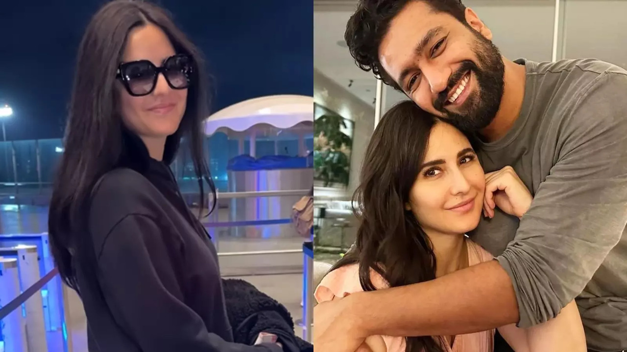 Vicky Kaushal Gives Out Husband Goals As He Drops Wife Katrina Kaif To Airport, Actress Looks Radiant In Black. Watch