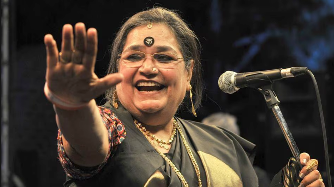 Usha Uthup spoke about her music journey.