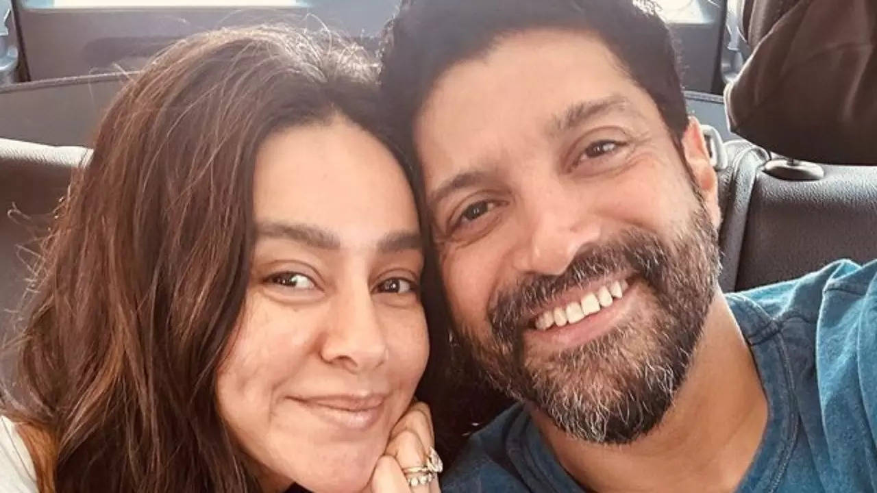 Farhan Akhtar's quirky birthday wish for wife Shibani leaves fans laughing