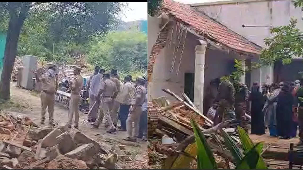 Demolition Drive In Raidurgam