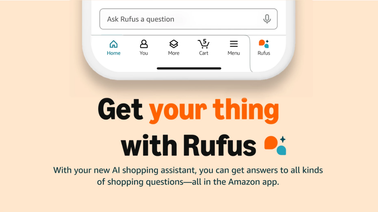 Amazon Rufus AI shopping assistant