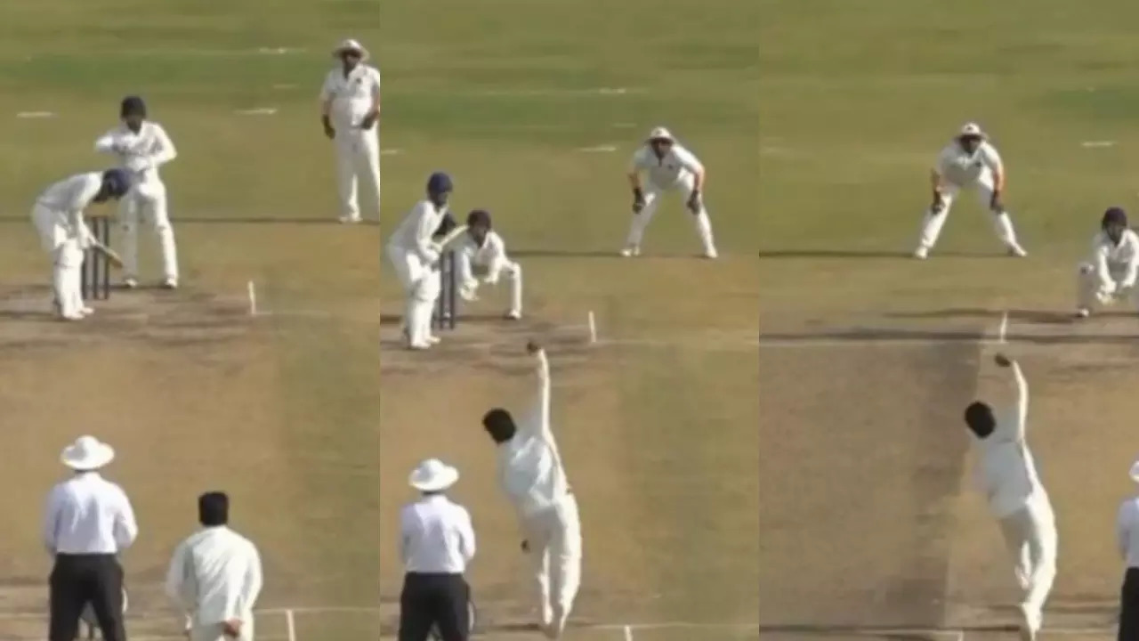 shreyas iyer bowling video