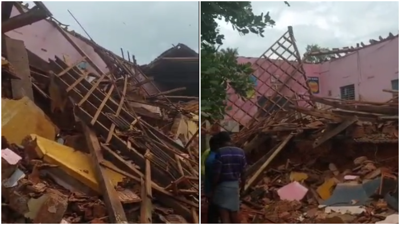 4 Students Injured After Government School Wall Collapses