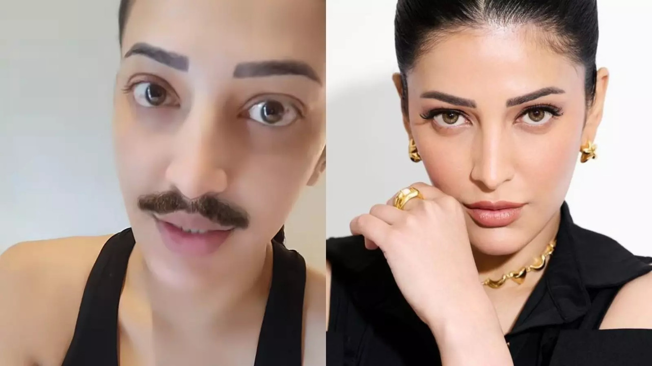 Shruti Haasan turns goofy in new video