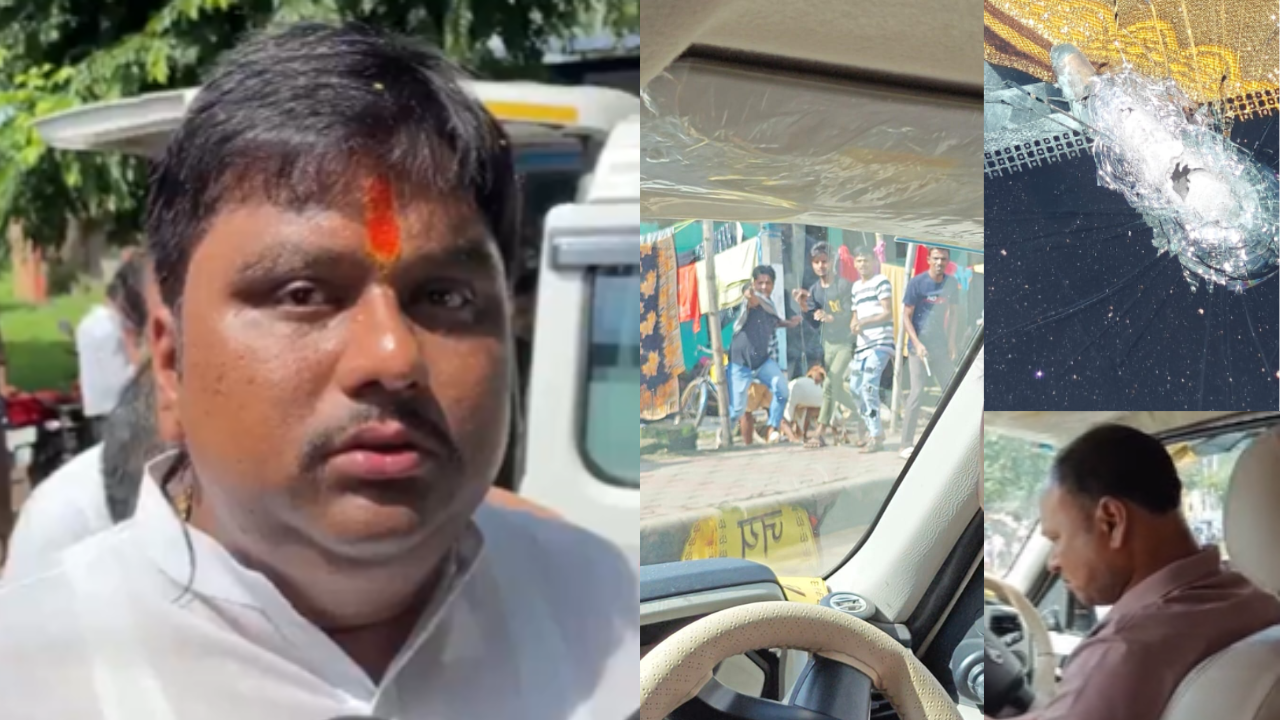 bengal bandh: bjp leader priyangu pandey alleges tmc goons attacked his car, fired 6-7 shots