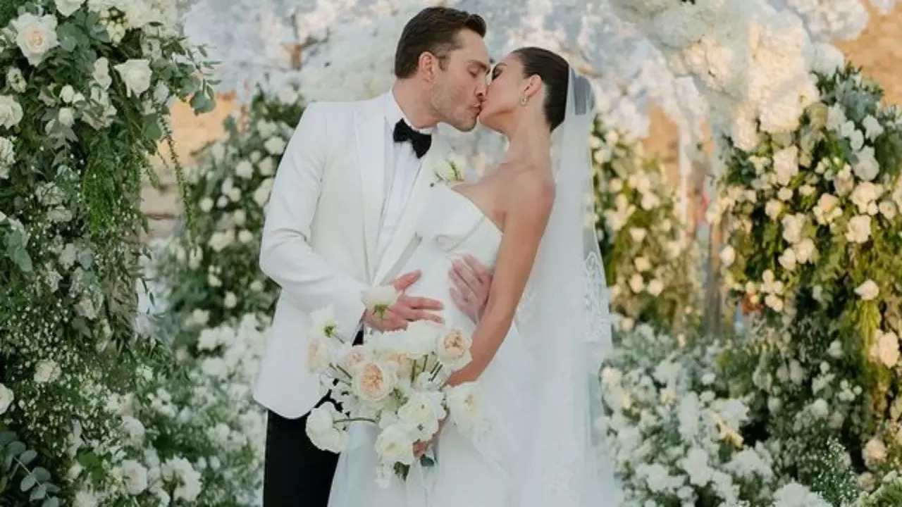 Amy Jackson, Ed Westwick Share NEW Video From Breathtaking Italian Wedding. Watch