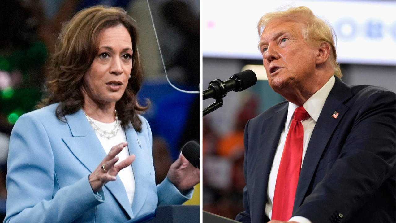 donald trump reposts sexual remark about kamala harris, hillary clinton: 'funny how...'