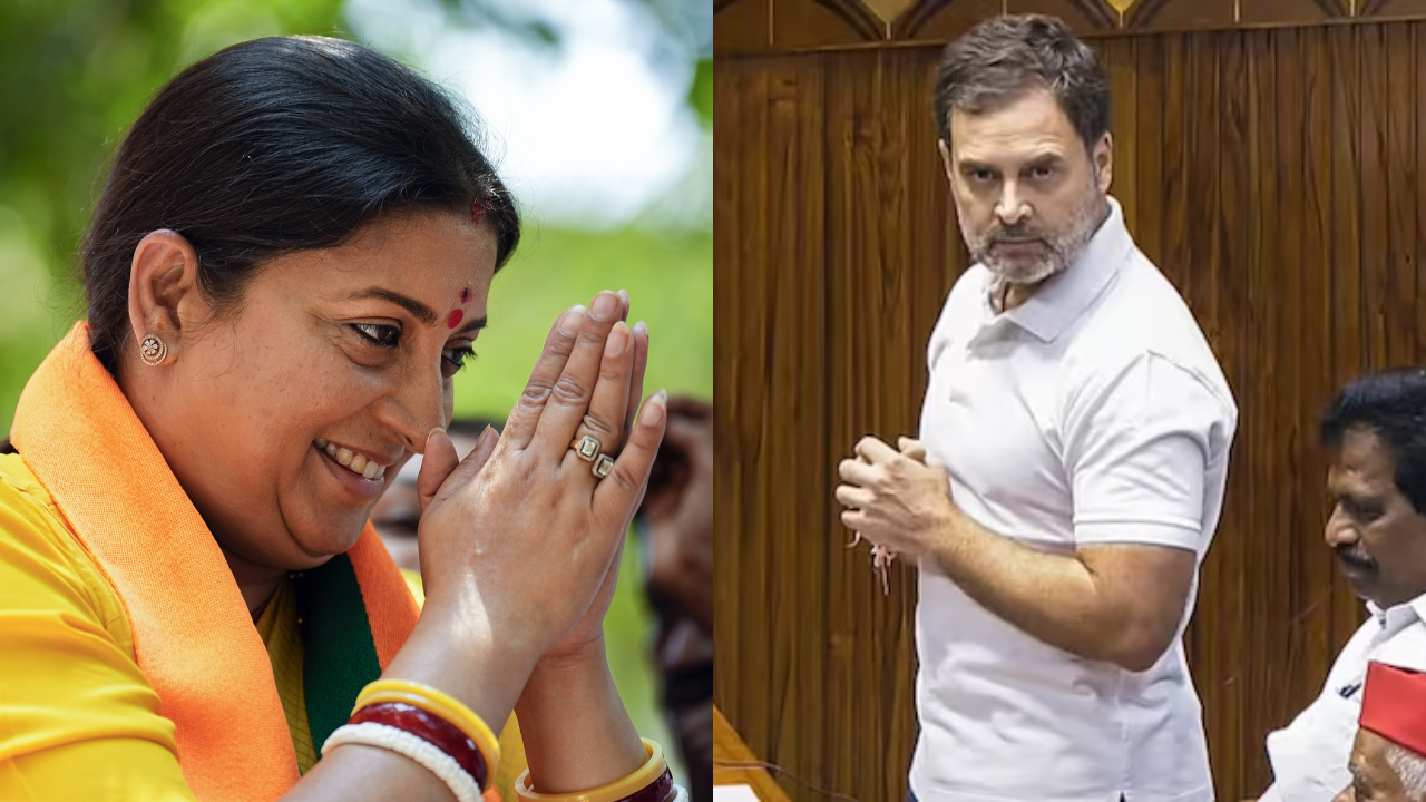 smriti irani rahul gandhi