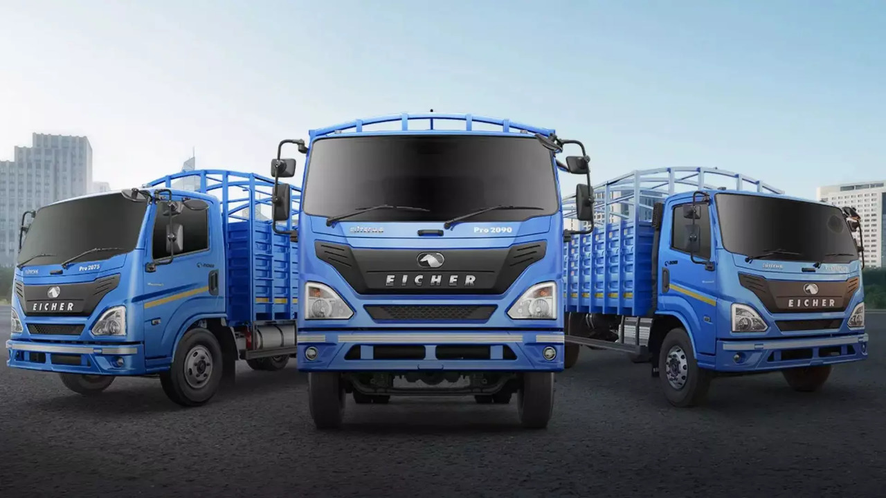 Eicher trucks Times Drive