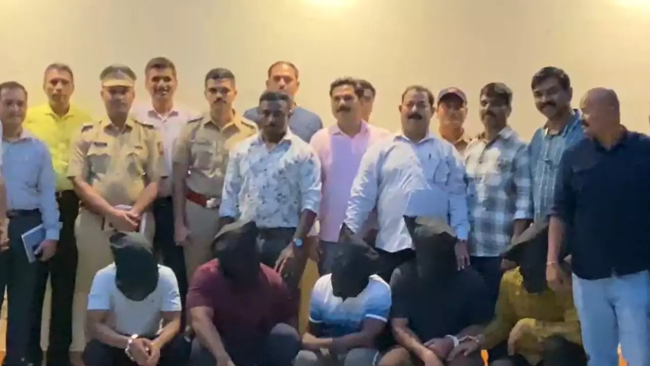 Five Contract Killers Were Arrested By Navi Mumbai Police