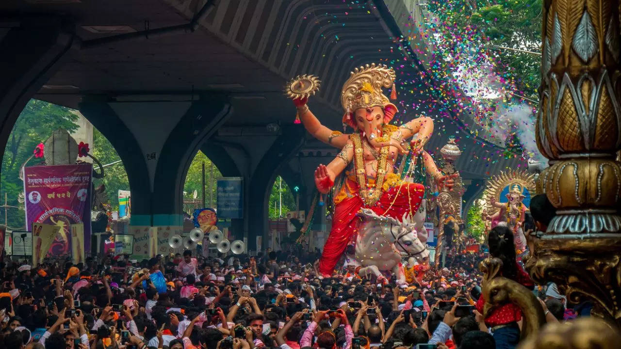 The Best Ganpati Pandals In Mumbai For A Dose Of Festive Fervour. Credit: iStock