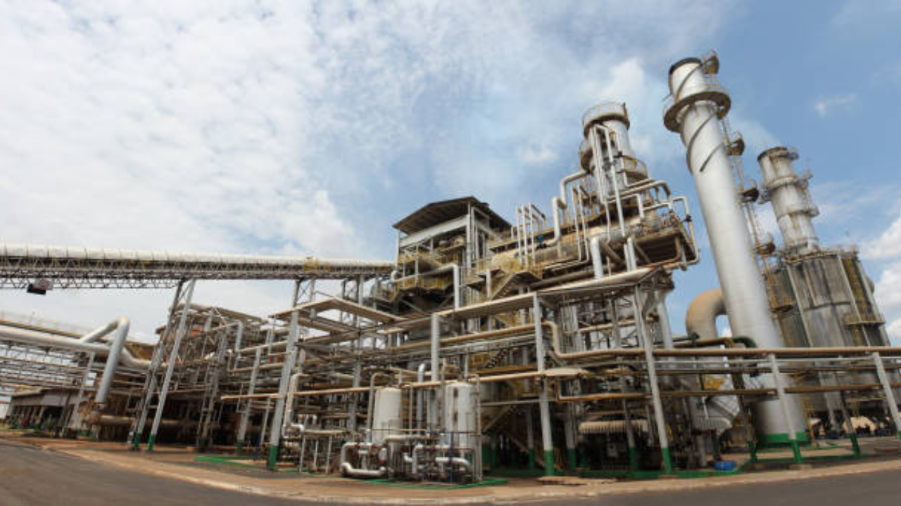 Ethanol production plant