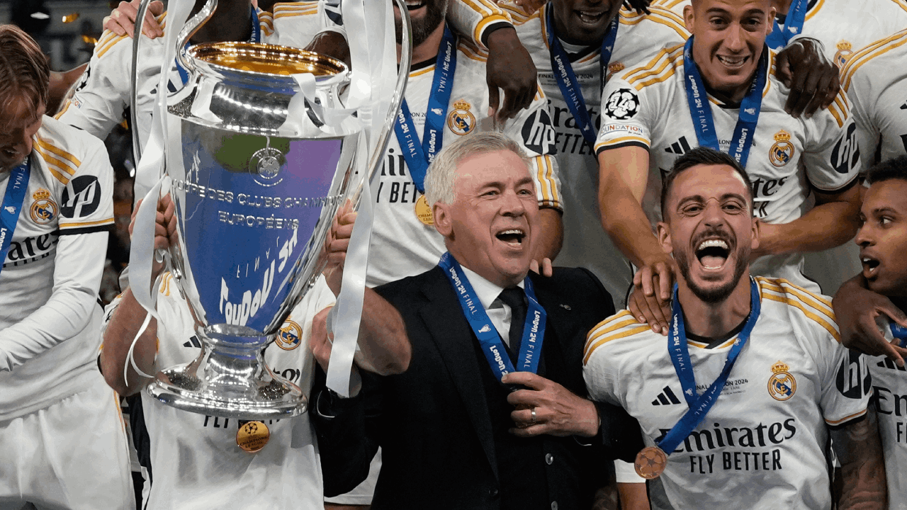 real Madrid UCL 2024 Carlo AP