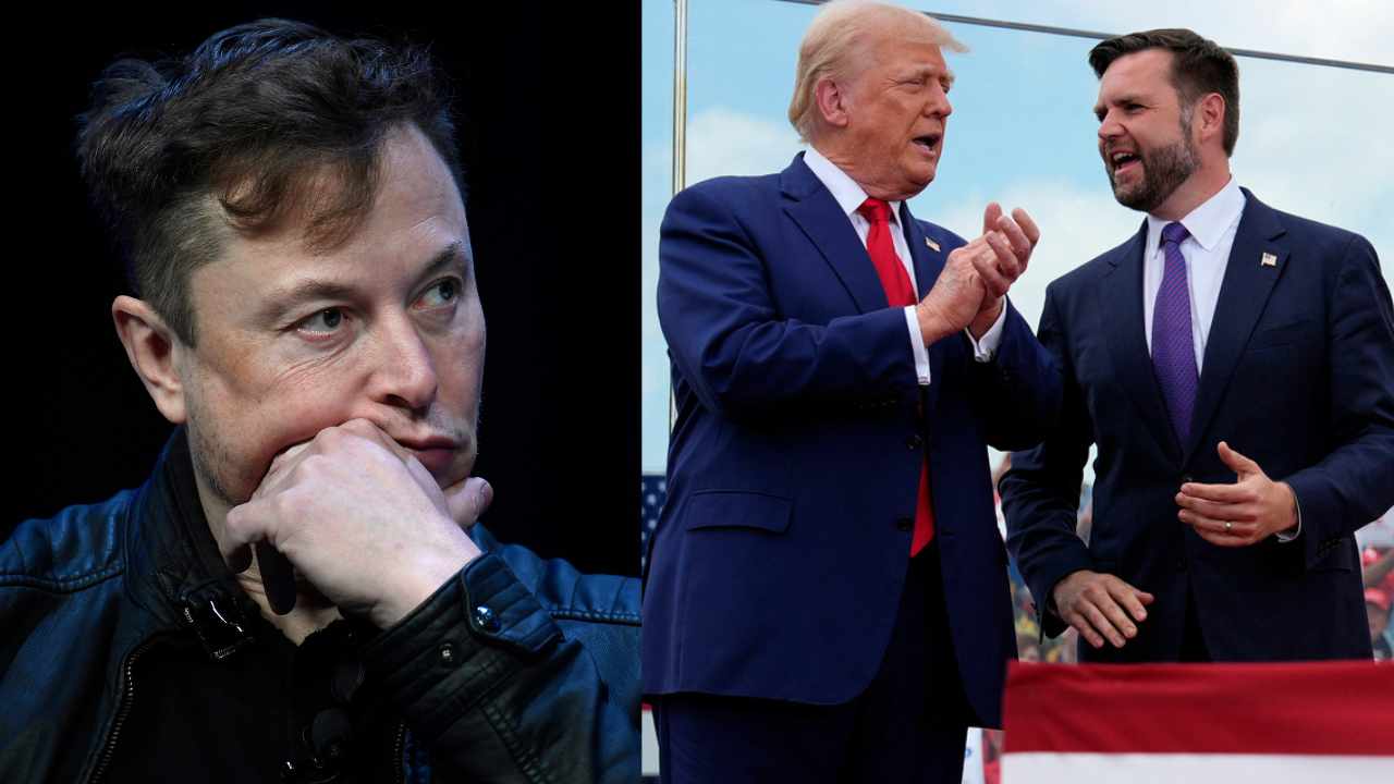 Musk Trump Vance  Collage