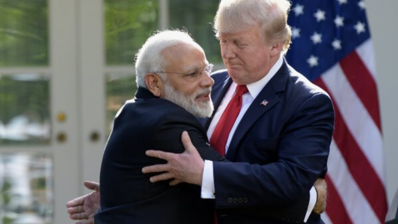 India PM Narendra Modi and Donald Trump