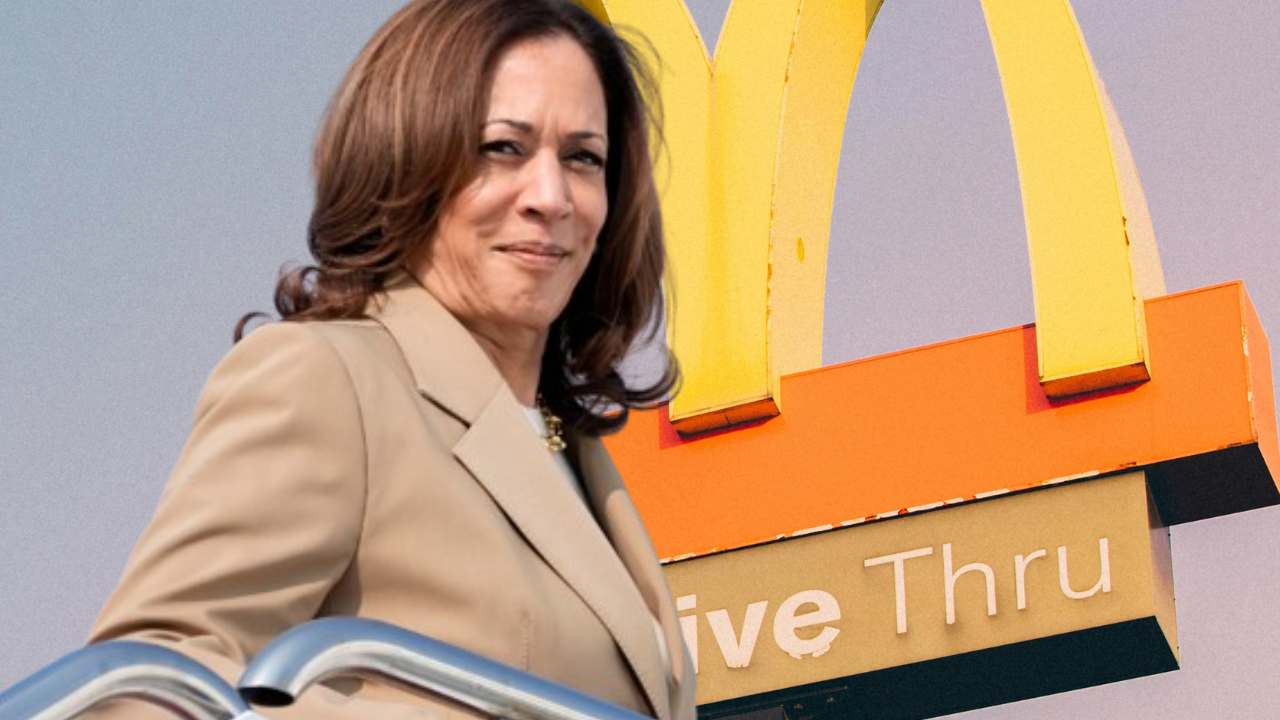 Kamala Harris worked at McDonald's as a student