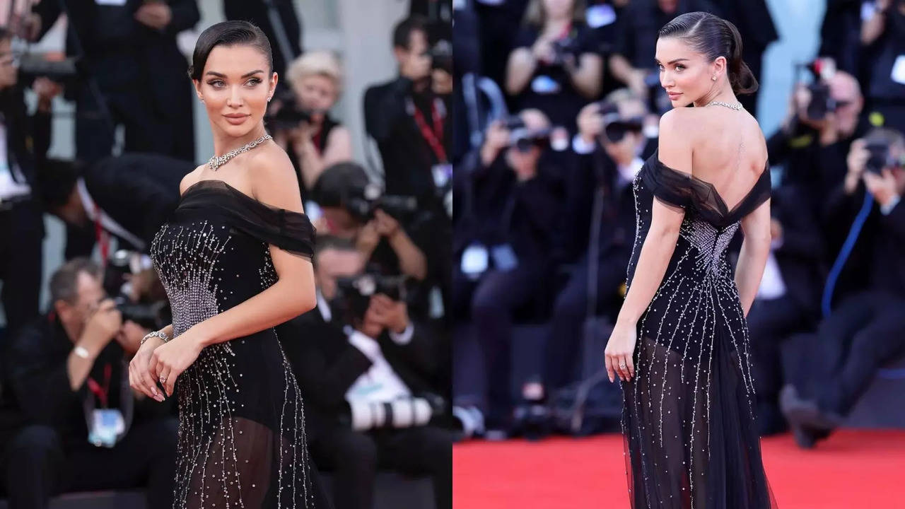 Venice Film Festival 2024: Newlywed Amy Jackson Stuns At Red Carpet, Hubby Ed Westwick REACTS