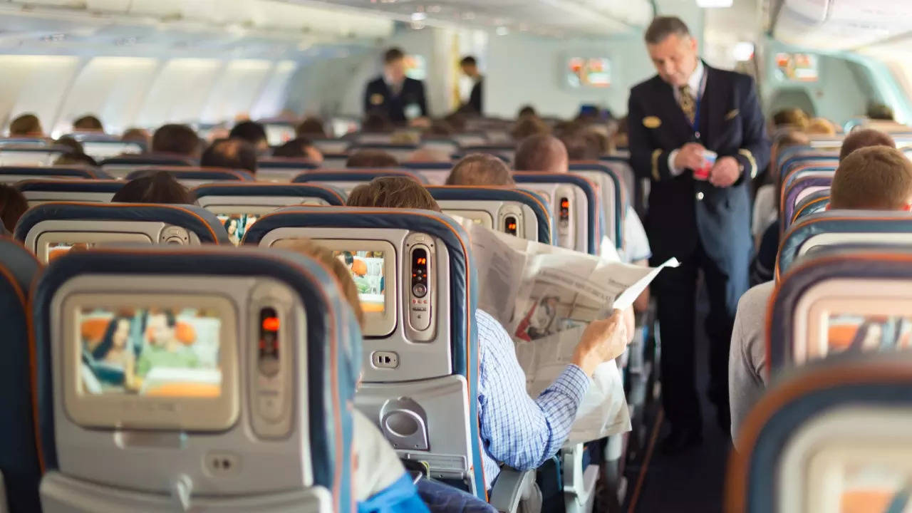 Baby diapers are commonly changed in the flight cabin instead of the lavatory. | Rep. Canva Pro