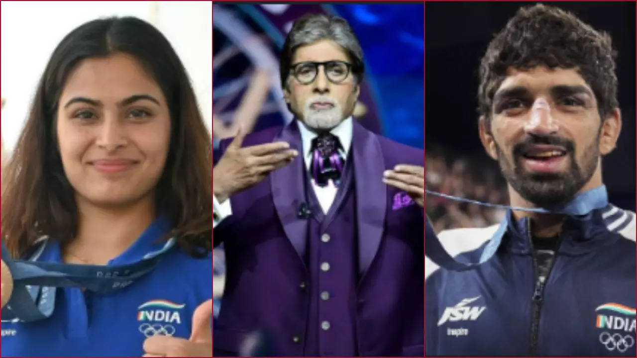 KBC 16: Olympic Medalists Manu Bhaker, Aman Sehrawat To Grace Amitabh Bachchan's Show