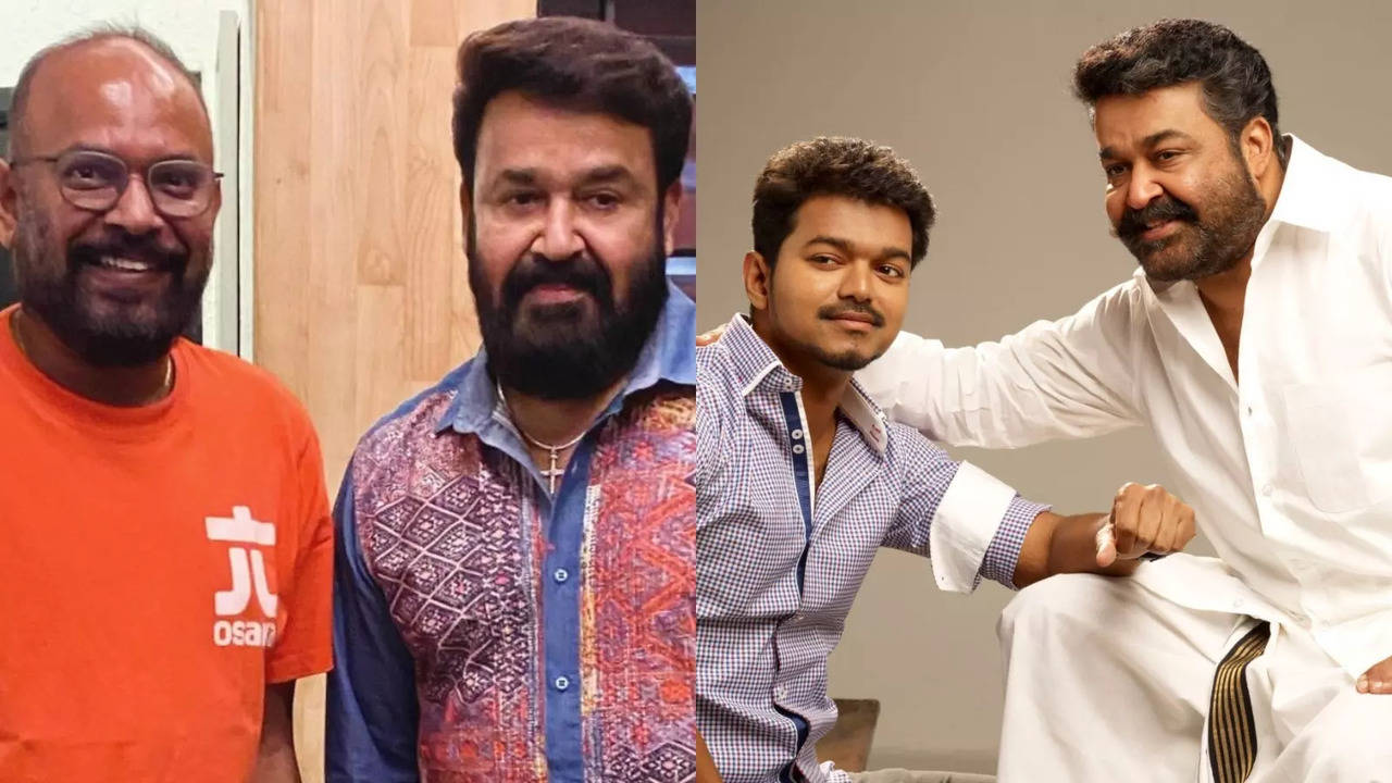 Mohanlal meets Venkat Prabhu