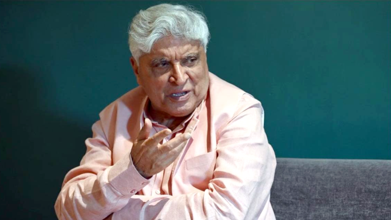 Javed Akhtar spoke on religion.