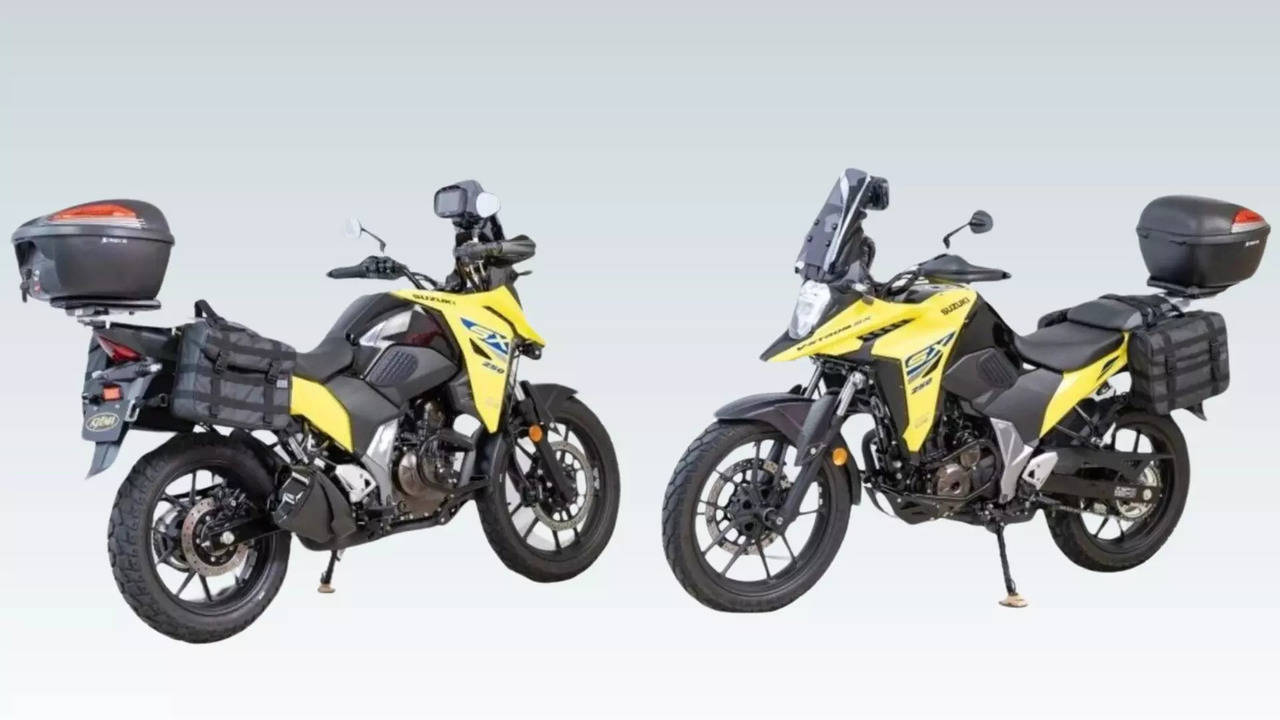 kijima modified suzuki v-strom sx 250 is an upgraded machine for touring