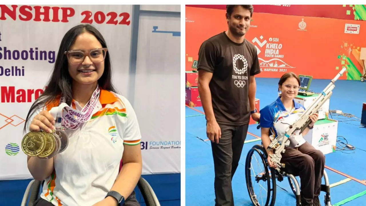 avani lekhara wins gold medal in the paralympics at paris 2024