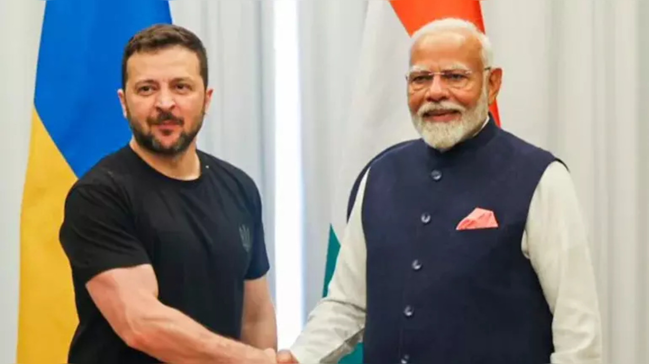 PM Modi and Ukraine's Zelenskyy