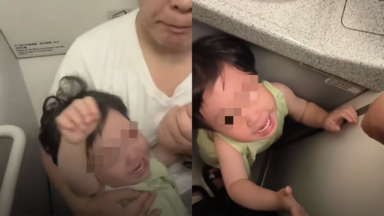 Crying Toddler Locked Inside Aeroplane Toilet By Two Women, Video Sparks Outrage In China