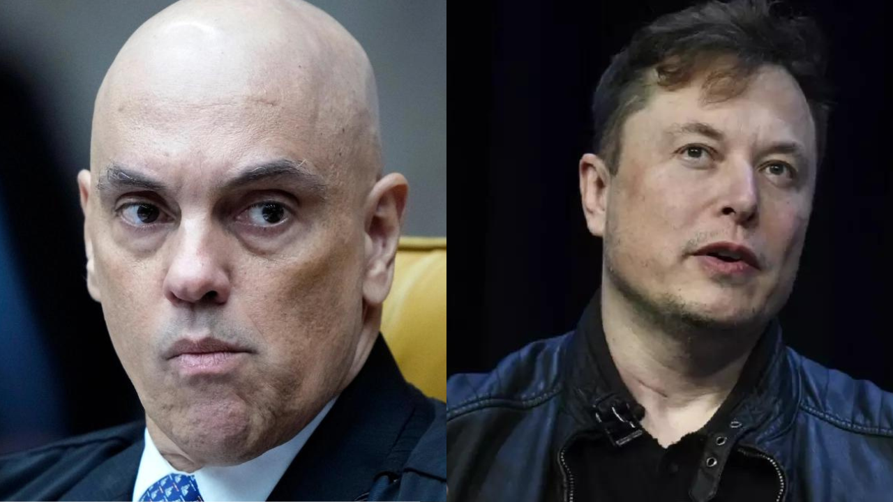 Alexandre de Moraes and Elon Musk