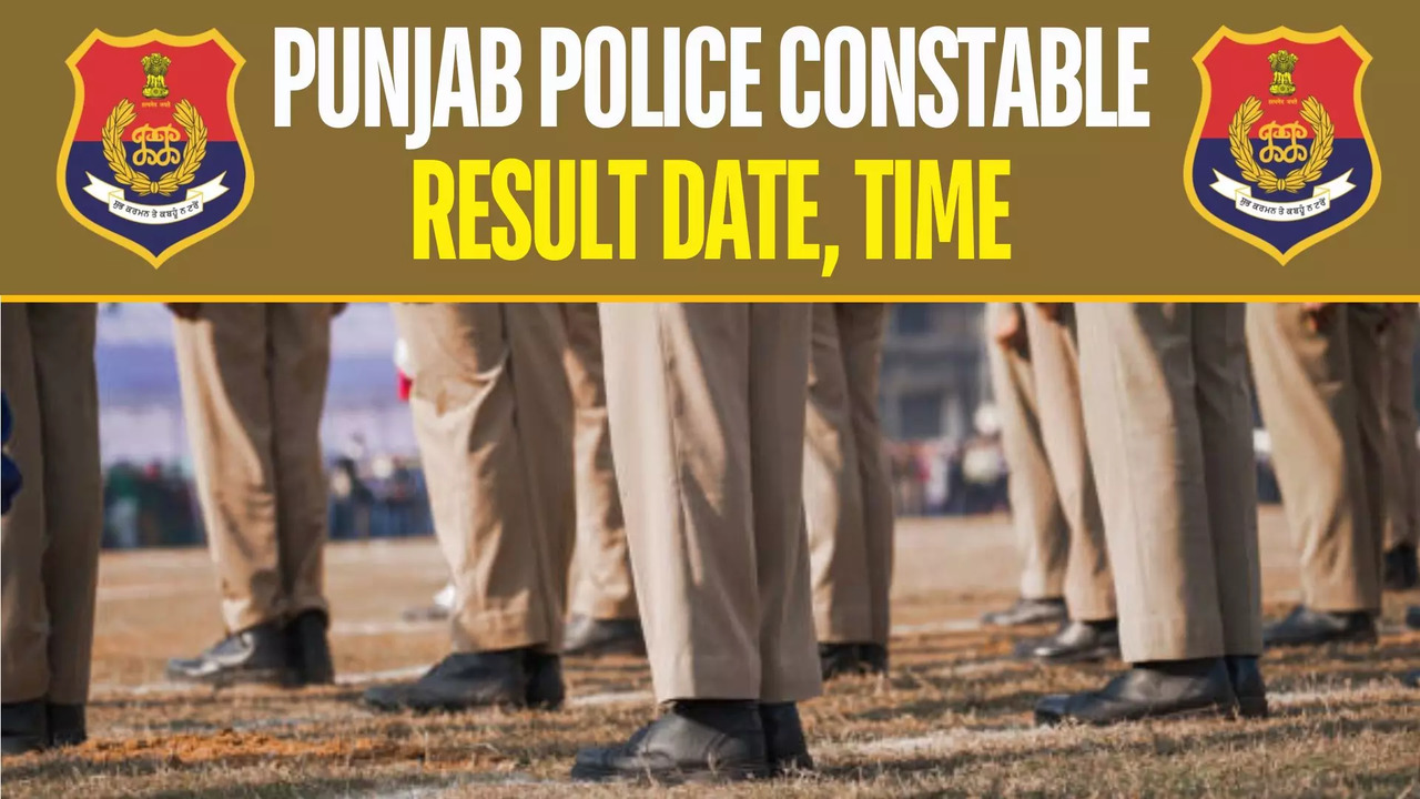 Punjab Police Constable Result 2024 Highlights Punjab Police Constable Result PDF Cut Off on punjabpolicegovin